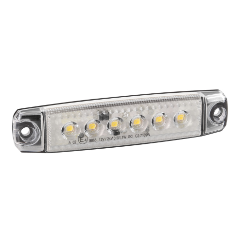LAMPA 97023 SET 20 PZ LUCE INGOMBRO A 6 LED MONTAGGIO IN SUPERFICIE 12/24V