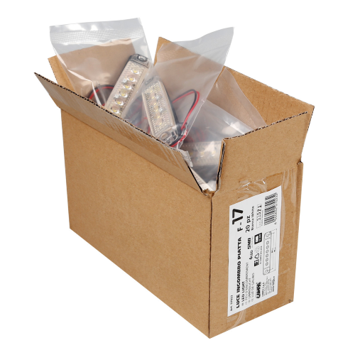 LAMPA 97023 SET 20 PZ LUCE INGOMBRO A 6 LED MONTAGGIO IN SUPERFICIE 12/24V