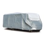 Telo Copri Camper Caravan L cm 800 x 255 x H 270 Traspiranate Protezione Sole