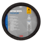 COPRIVOLANTE IN TPE ELASTICIZZATO IN COTONE - M - Ø 37/39 cm 33127 LAMPA