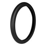 Skin-Cover, coprivolante elasticizzato in vera pelle - M - Ø 38/40 cm