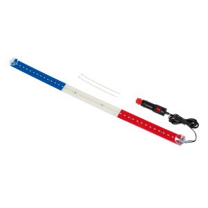 Bandiera Francia luminosa 60 cm, 42 Led, 24V