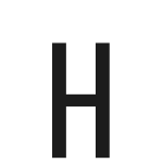 Spell-It, caratteri alfanumerici adesivi 60x30 mm - H