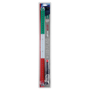 Bandiera luminosa 60 cm, 42 Led, 24V - Italia