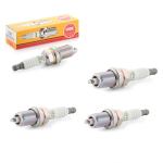 Seta 4 Candele NGK 2087 BKR5EYA Adattabili Toyota 4Runner Corolla Yaris I II