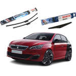 Kit Coppia Spazzole Tergi Ant. + Post. A187S+H230 Adat. Peugeot 308 II Berlina
