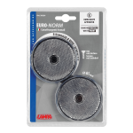 Lampa 20524 Catarifrangente Rotondi con Foro Bianchi Omologati (t9n)