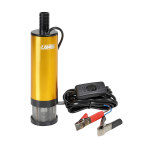 Pompa aspira liquidi elettrica ad immersione, 12V - 30 L/min