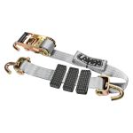 Nastro tensore con cricchetto per bisarca, gancio girevole - 4000 Kg - 5x250 cm