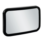 Specchio convesso per monitoraggio bimbo a bordo - 290x190 mm