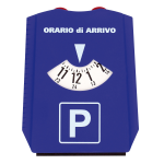 2 in 1, raschiaghiaccio a tre lati con disco orario - 120x155 mm