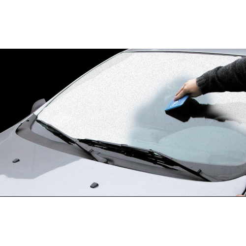 2 in 1, raschiaghiaccio a tre lati con disco orario - 120x155 mm