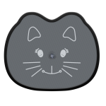 Molly-Face, coppia tendine a molla - 35x45 cm