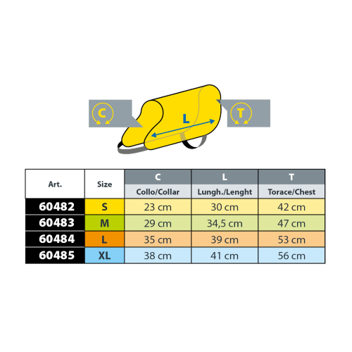 Dog Safety vest, veste riflettente ad alta visibilità - S