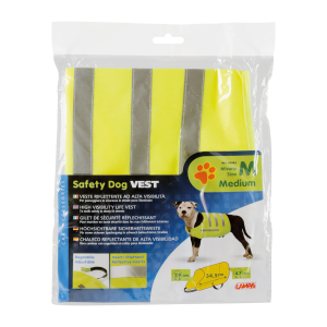 Dog Safety vest, veste riflettente ad alta visibilità - M