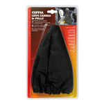 Cuffia leva cambio con ghiera - Nero