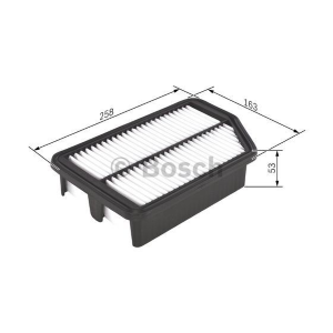 Filtro aria BOSCH F026400228 Adatto Hyundai IX35 i40 Kia Sportage Carens IV