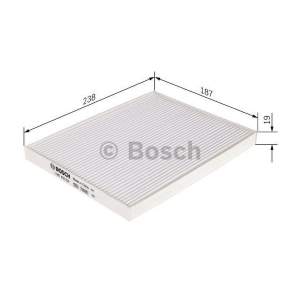 Filtro abitacolo BOSCH 1987432224 Adatto a Hyundai Tucson IX35 Ioniq Kia Sportage