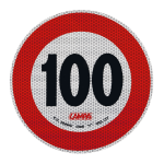 Contrassegno limite velocità - 100 Km/h