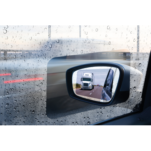 Clear-View, set 4 pellicole adesive con nano-tecnologia idrofobica - M - 135x95 mm