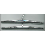 COPPIA SPAZZOLE TERGI CROM.FIAT 500 D/F-600D ATT.GRANDE