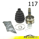 KIT GIUNTI SEMIASSI TRASMISSIONE FINALE FIAT 500 PANDA/PANDA CLASSIC KORD KA
