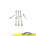 10 VITI FANALI e FRECCE per AUTO D'EPOCA con TESTA in PLASTICA