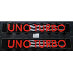 STRISCIA DECORATIVA ADESIVA CON SPATOLA PER FIAT UNO TURBO