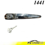 Maniglia Con Chiave Cromata Destra Sinistra Fiat 850 Special 80/23
