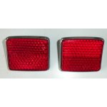 KIT COPPIA REFLECTOR CATADIOPTRE CATADIOTTRO DESTRO E SINISTRO FIAT 1100 T4