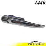 Maniglia in Zama Cromata Destra Miraglio 80/21 Adatta Fiat 600 E