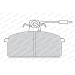 Pattini Freno Anteriore LANCIA DELTA I PRISMA SEAT FURA MALAGA MARBELLA PANDA