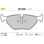 PASTIGLIE PATTINI FRENO POSTERIORI BMW SERIE 3 M3 CABRIOLET SERIE 5 7 Z3