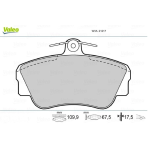 PASTIGLIE PATTINI FRENO ANT. VOLVO 440 K VOLVO 460 L VOLVO 480 E 3344061.1 P269S