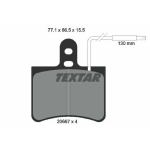 Pastiglie Pattini Post.CITROËN AMI 10 Super-C35-GS-FIAT 242 Autobus/Furgonato