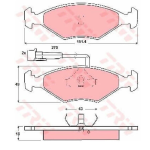 PASTIGLIE FRENO ANT. FIAT FIORINO FURGONATO FIORINO PICK-UP 5894112 71738154