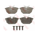 PASTIGLIE FRENO POST. ALFA ROMEO 145 146 GTV SPIDER FIAT PUNTO LANCIA DELTA II