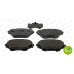 PASTIGLIE FRENO ANT. TOYOTA RAV 4 II (_A2_) 1.8 - 2.0 4WD - 2.0 D 4WD FDB1514