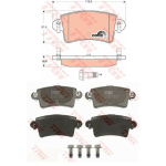 PASTIGLIE FRENO POST. NISSAN INTERSTAR Autobus Furgonato OPEL MOVANO Combi