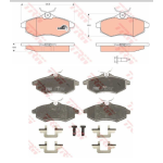 PASTIGLIE FRENO ANT. CITRO? C2 (JM_) CITRO? C3 I (FC_, FN_) TRW GDB1495
