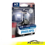 LAMPADA LAMPADINA FARO AUTO Philips Racing Vision H7 12V 55W + 150% 12972RVB1