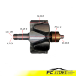 ROTORE ALTERNATORE 50A 12V PEUGEOT 305 GT RENAULT R18D TURBO D R20 D