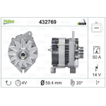 ALTERNATORE 14V CITROEN BX C15 VISA PEUGEOT 205 305 309 405 J5 TALBOT HORIZON