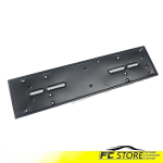 PORTATARGA AUTO IN FERRO COLORE NERO SENZA VITI DI FISSAGGIO PT9