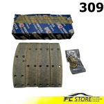 Pastiglie Ganasce Freno a Tamburo Mintex QH-MINTEX QHGG/167/1 Adat. Renault 16