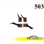 Spazzole Motorino Avviamento JSX 35-36 Per FIAT 127 CINQUECENTO FIORINO PANDA