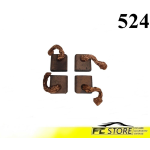 Spazzole Motorino Avviamento BSX 116 Adattabili Bosch 2007014058 24V