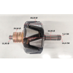 ROTORE ALTERNATORE 50A 12V PEUGEOT 504 604 RENAULT R5 R12 R15 504 R18 R20 R30