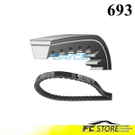 Cinghia trapezoidale Dayco Adatto Alfa Romeo 164 Audi 100 80 A6 Cabriolet Coupè