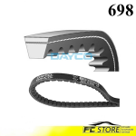 Cinghia trapezoidale Dayco Adatto Alfa Romeo Alfetta Giulietta Fiat 124